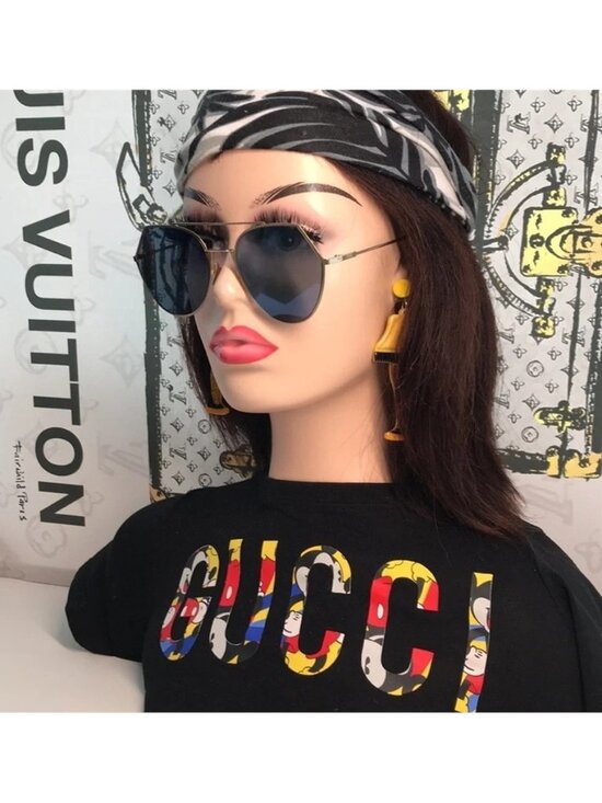 Fendi FF0194/S 0002A Blue Square Sunglasses – Women’s Luxury Eyewear main image 8